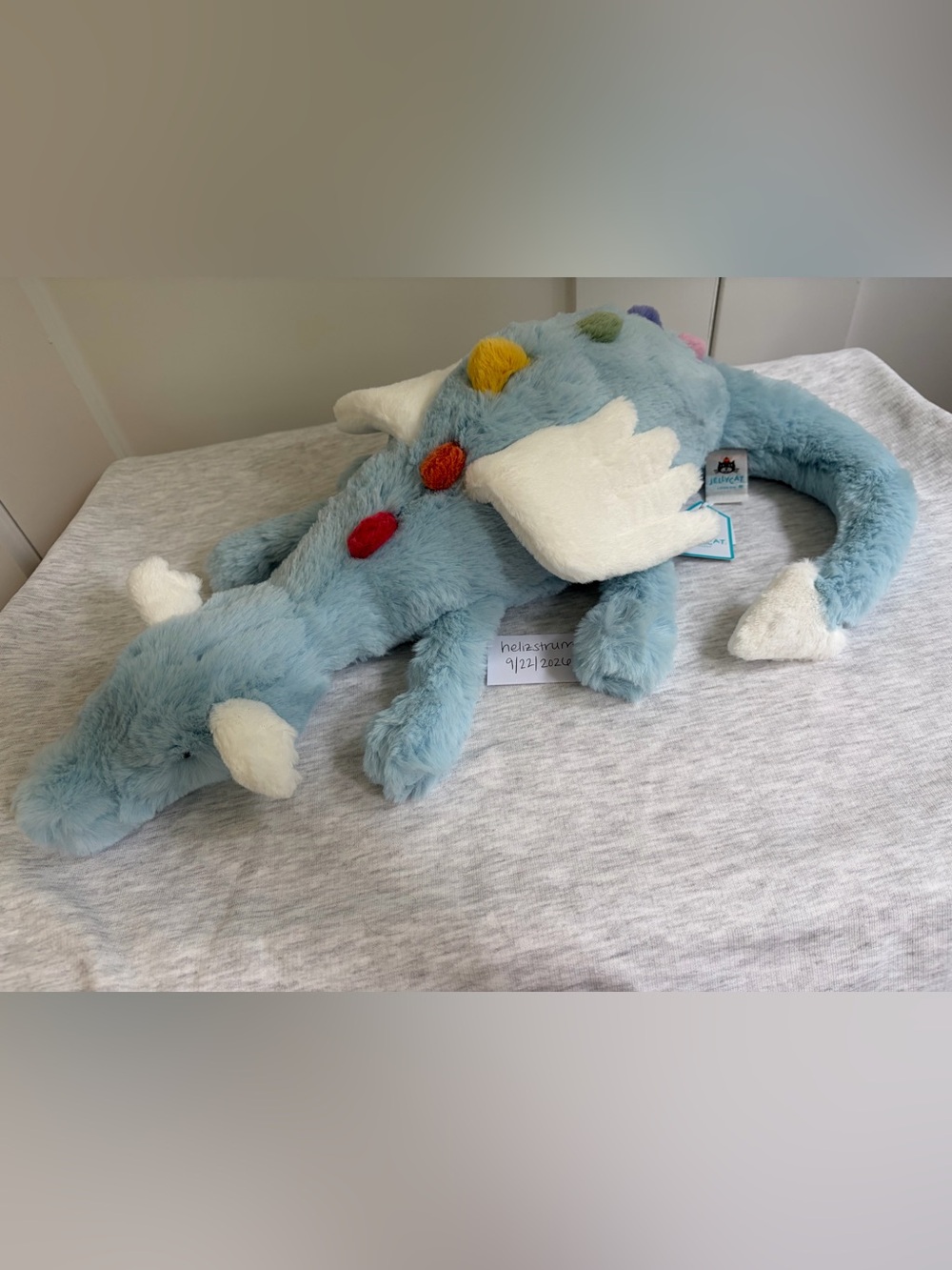 NWT Jellycat Sky Dragon Plush Size Large